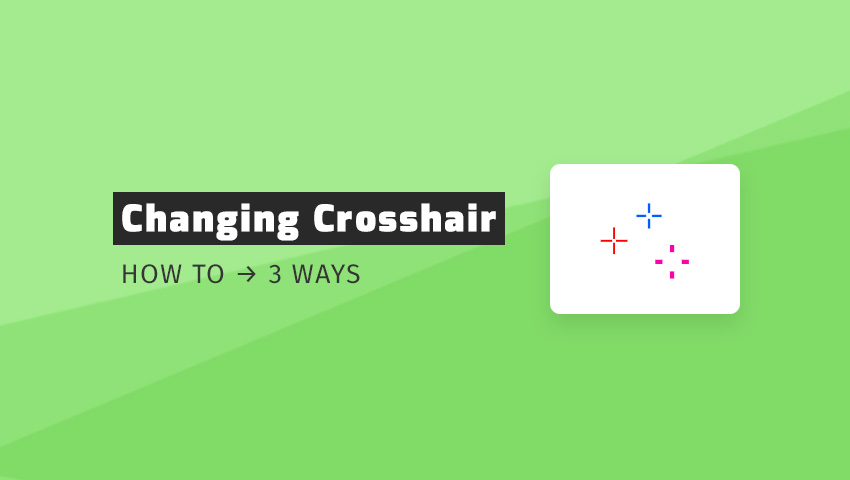 How to change cs go crosshair