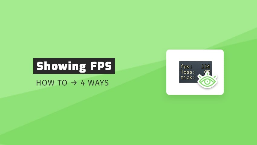 how to show FPS in csgo